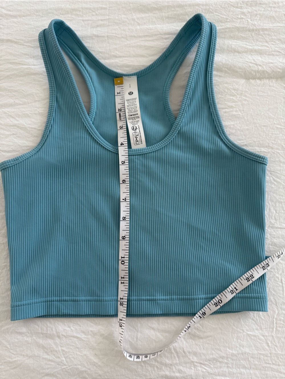 Lululemon Power Pivot Training Tank Top Washed Blue - Picture 10 of 10